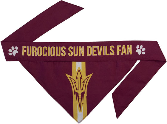 Arizona State Sun Devils Pet Bandanna Size L - Special Order