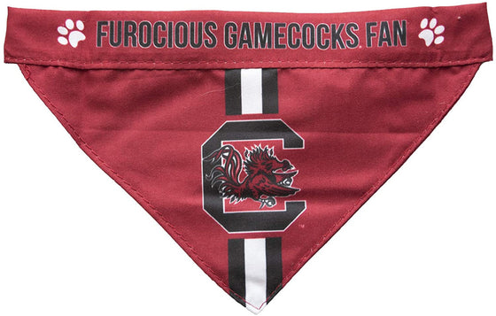 South Carolina Gamecocks Pet Bandanna Size S - Special Order