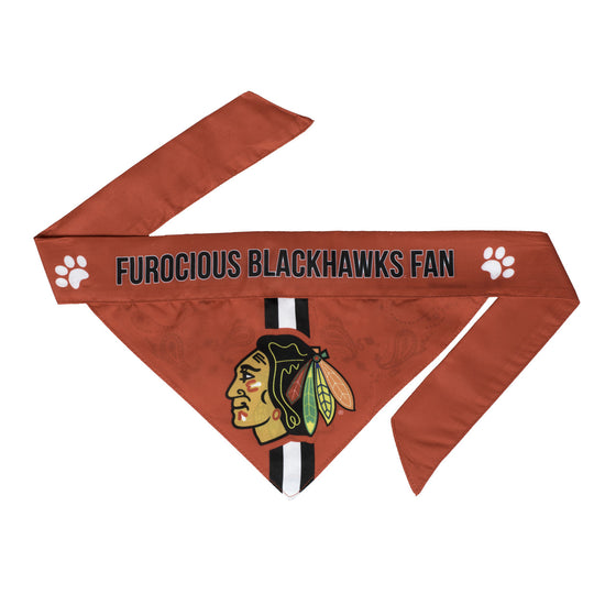 Chicago Blackhawks Pet Bandanna Size L - Special Order