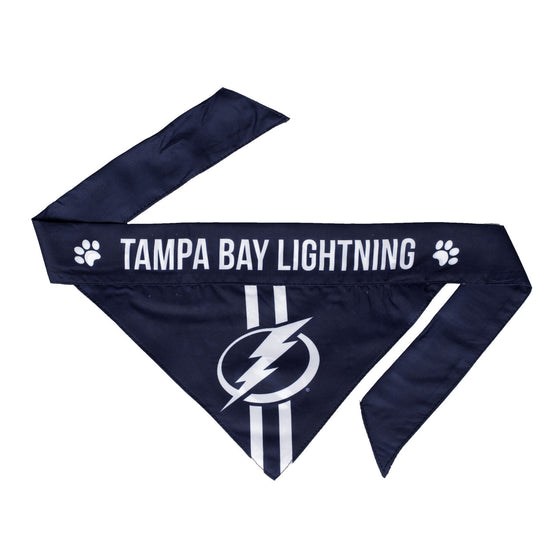 Tampa Bay Lightning Pet Bandanna Size XS - Special Order