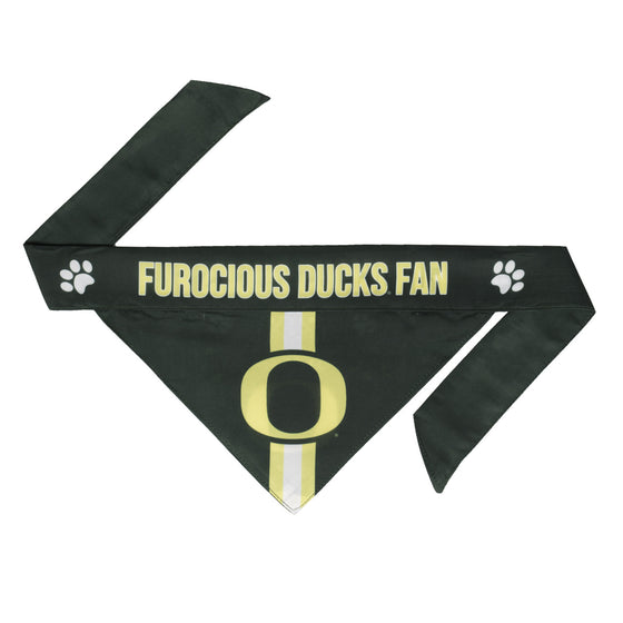 Oregon Ducks Pet Bandanna Size XS - Special Order