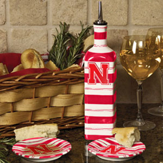 Nebraska Cornhuskers Ceramic Dipping Set CO