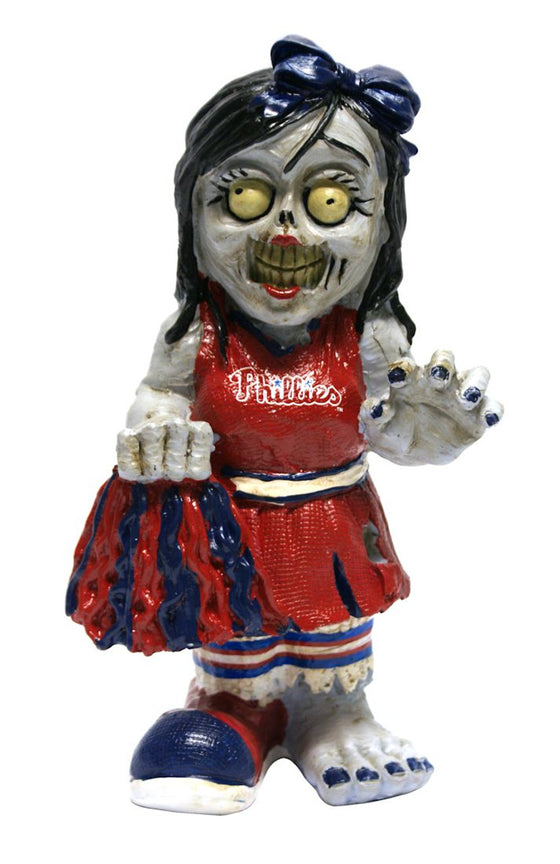 Philadelphia Phillies Zombie Cheerleader Figurine