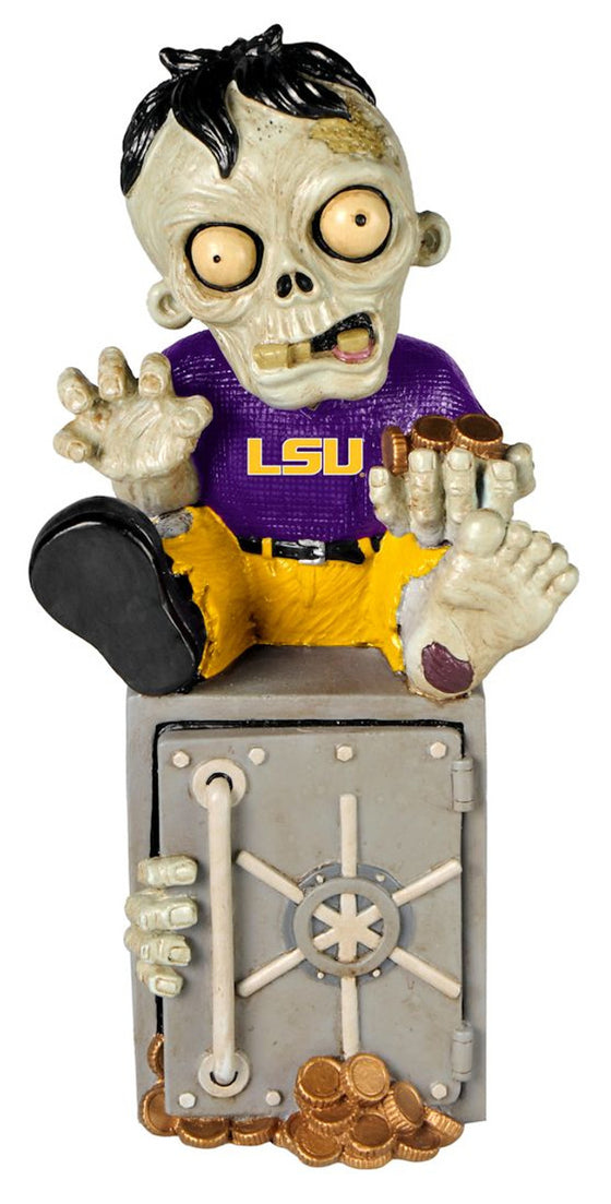 LSU Tigers Zombie Figurine Bank CO