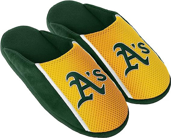 Oakland Athletics Slipper - Men Big Logo - (1 Pair) - S