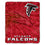 Atlanta Falcons Blanket 50x60 Sherpa Strobe Design (CDG)