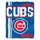 Chicago Cubs Blanket 46x60 Raschel Structure Design Rolled (CDG)