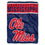 Mississippi Rebels Blanket 60x80 Raschel Basic Design Special Order (CDG)