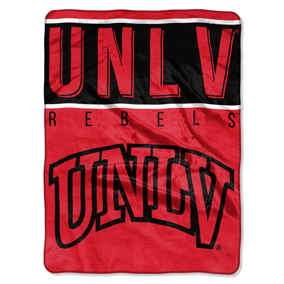 UNLV Rebels Blanket 60x80 Raschel Basic Design Special Order (CDG)