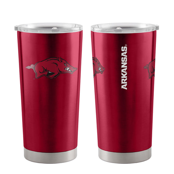 Arkansas Razorbacks Travel Tumbler 20oz Ultra Burgundy