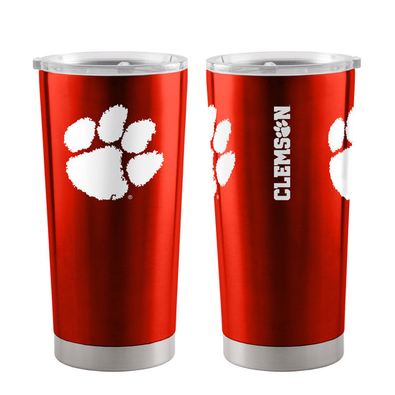 Clemson Tigers Travel Tumbler 20oz Ultra Orange