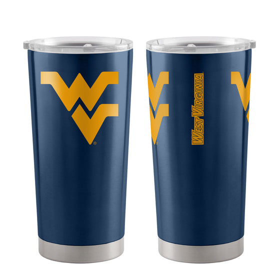 West Virginia Mountaineers Travel Tumbler 20oz Ultra Navy - Special Order