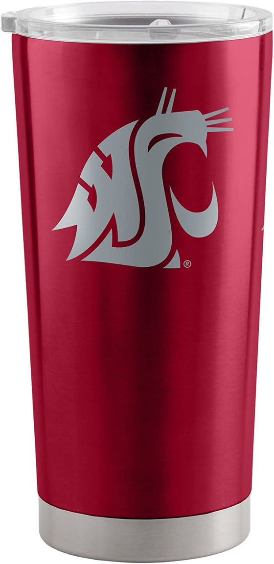 Washington State Cougars Travel Tumbler 20oz Ultra Red - Special Order