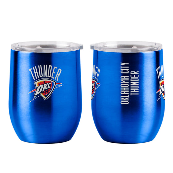 Oklahoma City Thunder Travel Tumbler 16oz Ultra Curved Beverage Special Order