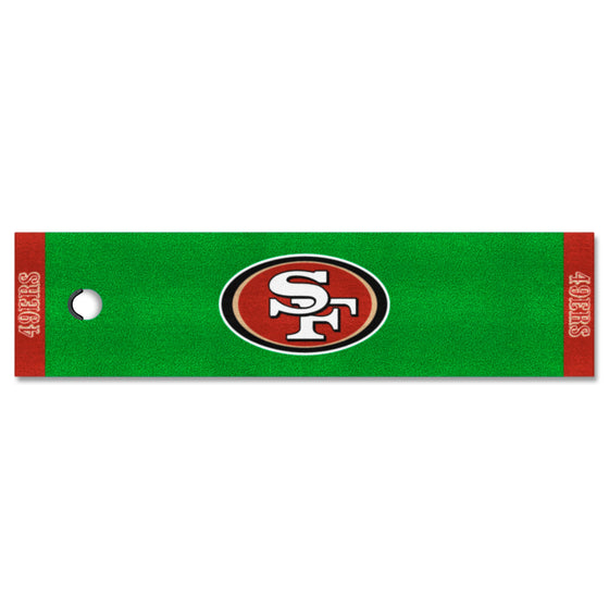 San Francisco 49ers Putting Green Mat - 1.5ft. x 6ft.