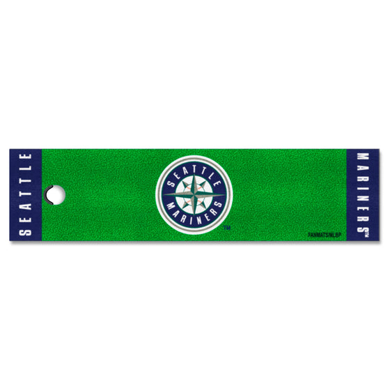 Seattle Mariners Putting Green Mat - 1.5ft. x 6ft.