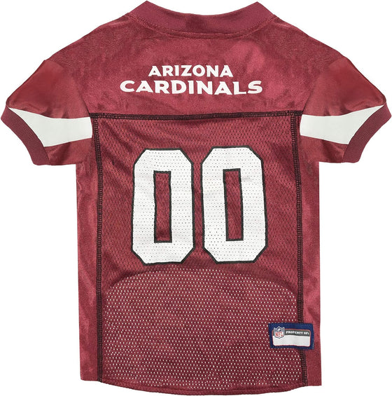 Arizona Cardinals Pet Striped Jersey