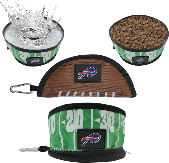 Buffalo Bills Collapsible Pet Bowl by Pet First