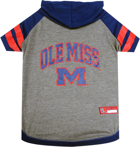 Ole Miss  Hoodie Tee Shirt