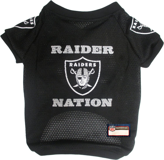 Las Vegas Raiders - Raider Nation NFL Dog Jersey Pets First