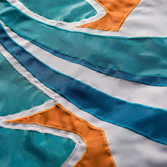 WinCraft Miami Dolphins Embroidered Nylon Flag