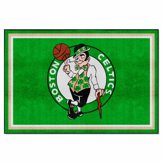 Boston Celtics 5ft. x 8 ft. Plush Area Rug