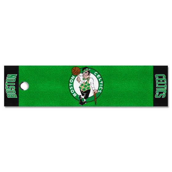 Boston Celtics Putting Green Mat - 1.5ft. x 6ft.