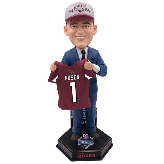 Arizona Cardinals Josh Rosen Bobble 2018 NFL Draft Pick #10