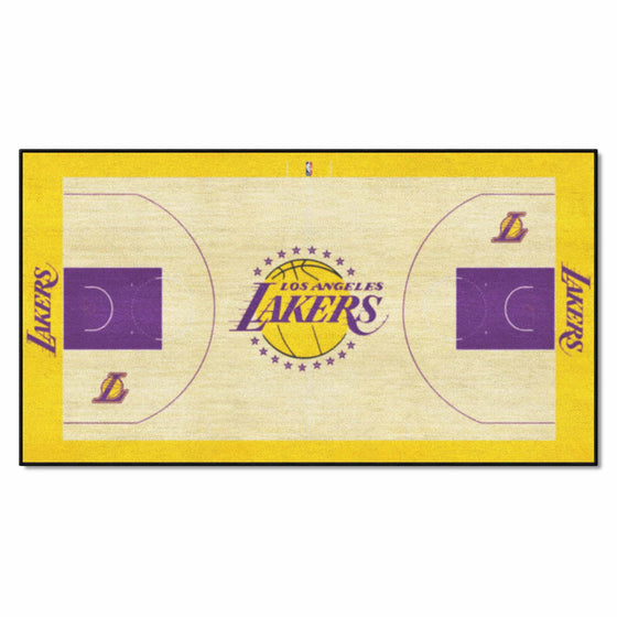 Los Angeles Lakers Large Court Runner Rug - 30in. x 54in.