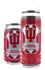 Indiana Hoosiers Stainless Steel Thermo Can - 16.9 ounces (CDG)