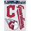 Cleveland Indians Decal Multi Use Fan 3 Pack Special Order