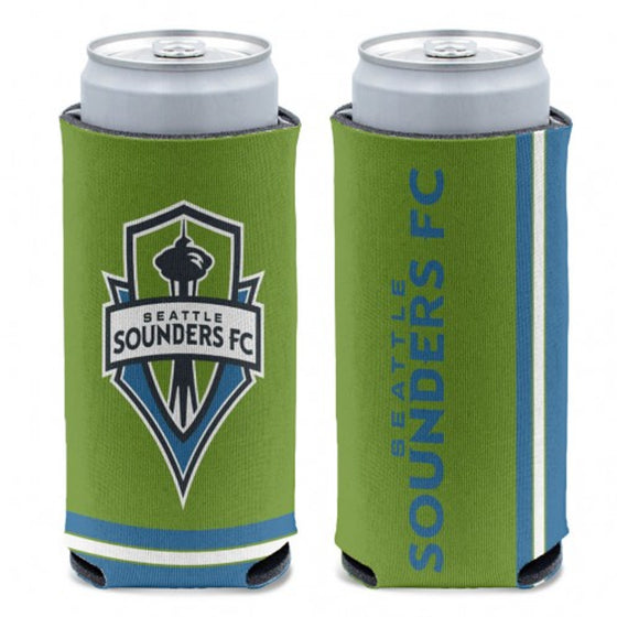 Seattle Sounders FC Can Cooler Slim Can Design Special Order