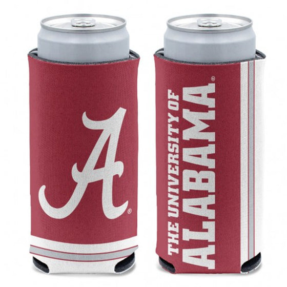 Alabama Crimson Tide Can Cooler Slim Can Design