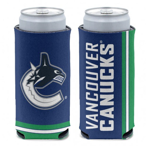 Vancouver Canucks Can Cooler Slim Can Design Special Order