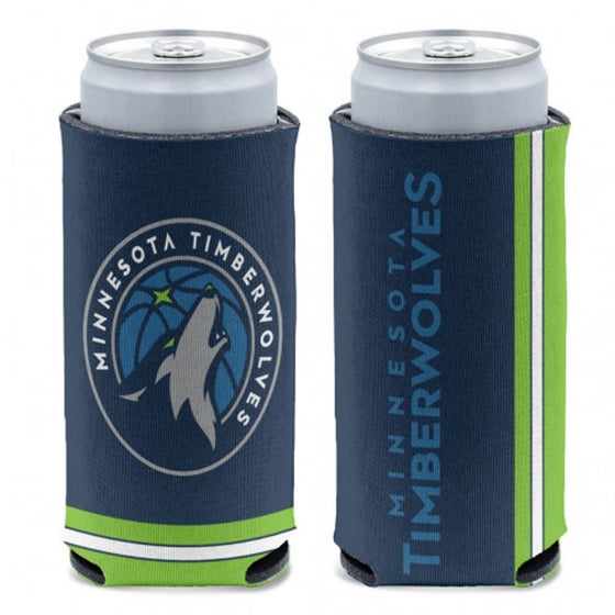 Minnesota Timberwolves Can Cooler Slim Can Design