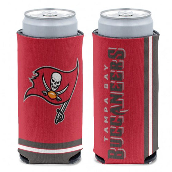 Tampa Bay Buccaneers Can Cooler Slim Can Design