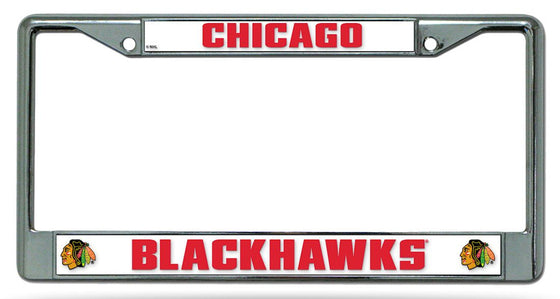 Chicago Blackhawks Chrome License Plate Frame (CDG)