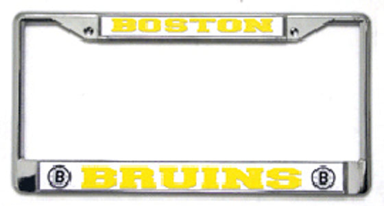 Boston Bruins Chrome License Plate Frame (CDG)