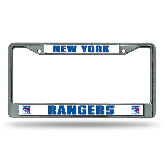 New York Rangers Chrome License Plate Frame (CDG)