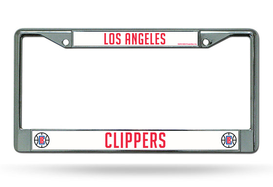 Los Angeles Clippers License Plate Frame Chrome - Special Order