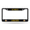 Los Angeles Lakers Chrome License Plate Frame - Black (CDG)