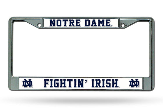 Notre Dame Fighting Irish Chrome License Plate Frame (CDG)