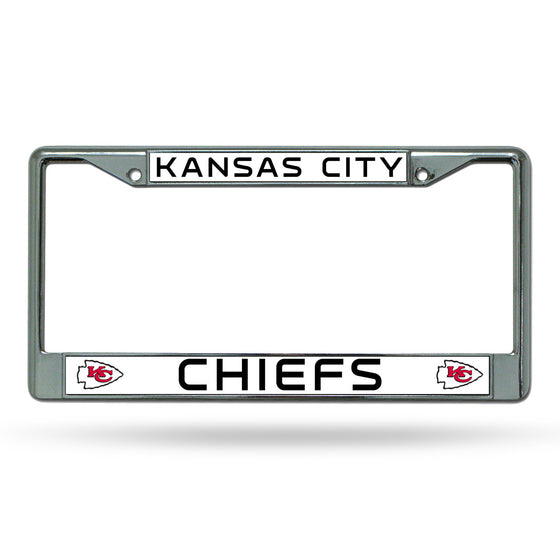 Kansas City Chiefs Chrome License Plate Frame (CDG)