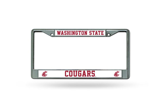 Washington State Cougars Chrome License Plate Frame (CDG)