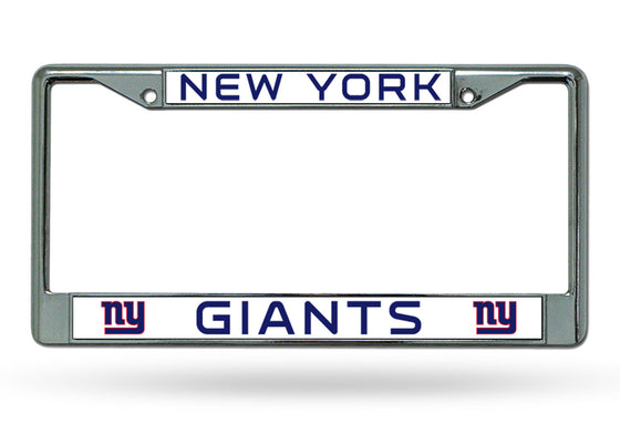 New York Giants Chrome License Plate Frame (CDG)