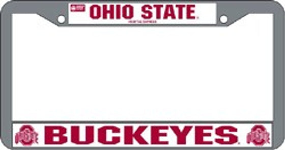 Ohio State Buckeyes Chrome License Plate Frame (CDG)