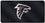 Atlanta Falcons Laser Cut Black License Plate (CDG)