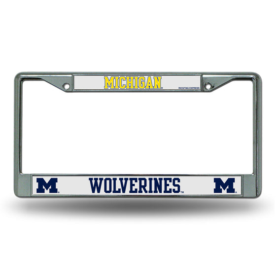 Michigan Wolverines Chrome License Plate Frame (CDG)