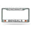 Cincinnati Bengals Chrome License Plate Frame (CDG)