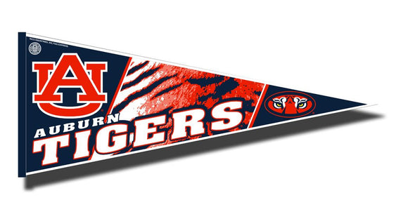 Auburn Tigers Pennant 12x30 Carded Rico